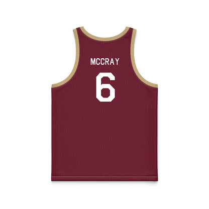 FSU - NCAA Men's Basketball : Robert McCray - Hardwood Reissue Basketball Jersey-1