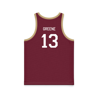 FSU - NCAA Women's Basketball : Tatum Greene - Hardwood Reissue Basketball Jersey-1