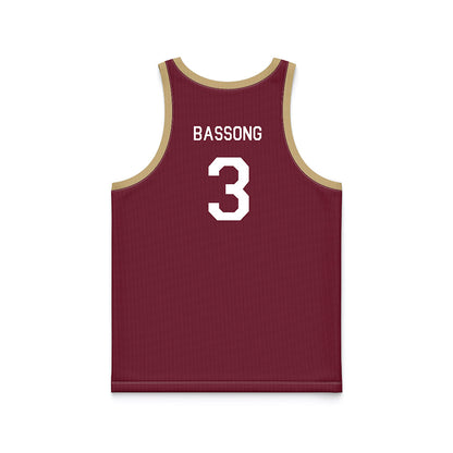 FSU - NCAA Men's Basketball : Thomas Bassong - Hardwood Reissue Basketball Jersey-1