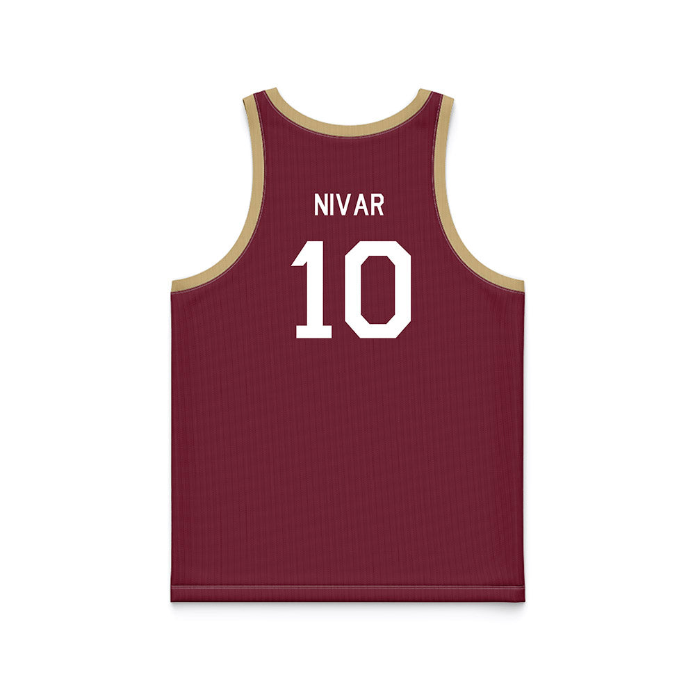 FSU - NCAA Women's Basketball : Jasmine Nivar - Hardwood Reissue Basketball Jersey-1