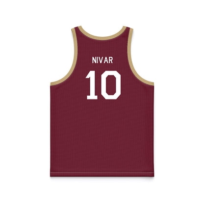 FSU - NCAA Women's Basketball : Jasmine Nivar - Hardwood Reissue Basketball Jersey-1
