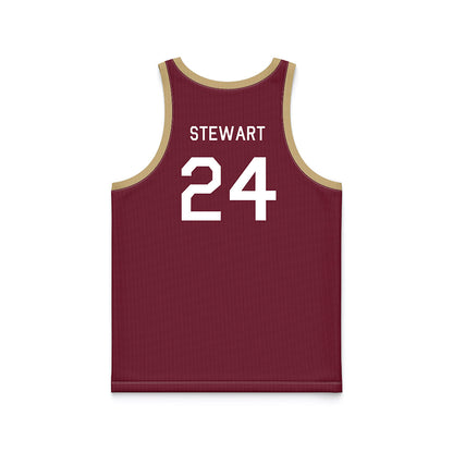FSU - NCAA Women's Basketball : Morgan Stewart - Hardwood Reissue Basketball Jersey-1