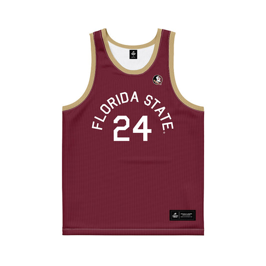 FSU - NCAA Women's Basketball : Agata Makurat - Hardwood Reissue Basketball Jersey-0