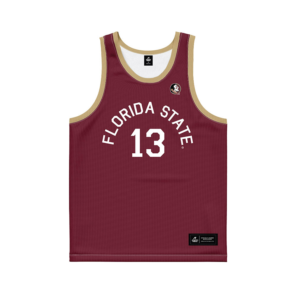 FSU - NCAA Women's Basketball : Tatum Greene - Hardwood Reissue Basketball Jersey-0