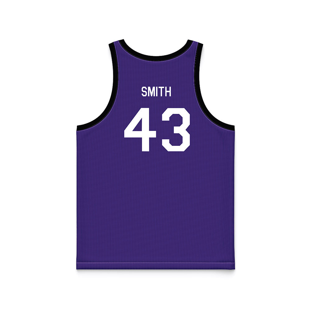 Northwestern - NCAA Men's Basketball : Blake Smith - Hardwood Reissue Basketball Jersey-1