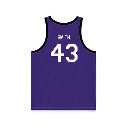 Northwestern - NCAA Men's Basketball : Blake Smith - Hardwood Reissue Basketball Jersey-1