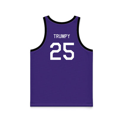 Northwestern - NCAA Women's Basketball : Lauren Trumpy - Hardwood Reissue Basketball Jersey-1
