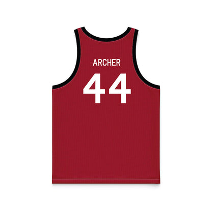 Arkansas - NCAA Women's Basketball : Maryn Archer - Hardwood Reissue Basketball Jersey-1