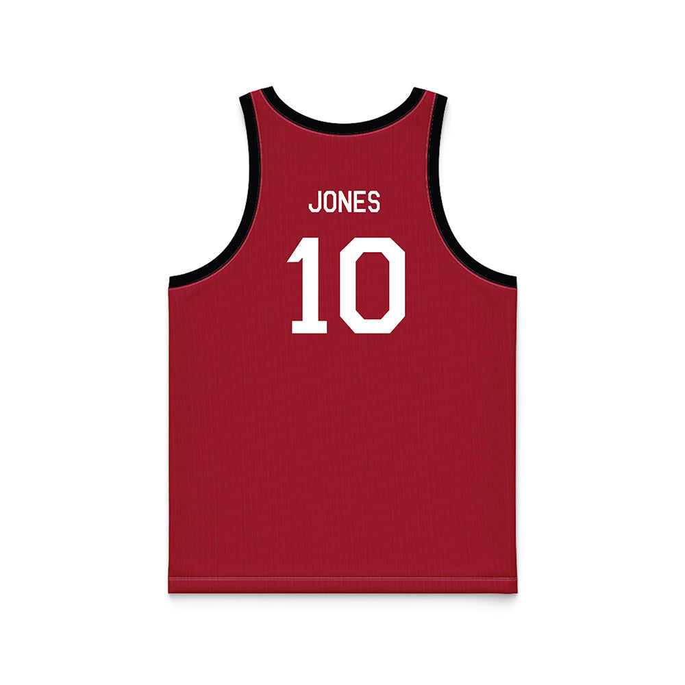 Arkansas - NCAA Women's Basketball : Taleyah Jones - Hardwood Reissue Basketball Jersey-1