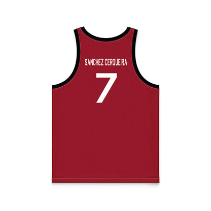 Arkansas - NCAA Women's Basketball : Cristina Sanchez Cerqueira - Hardwood Reissue Basketball Jersey-1