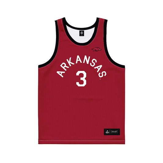 Arkansas - NCAA Women's Basketball : Allanah Orsby - Hardwood Reissue Basketball Jersey-0
