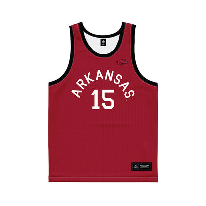 Arkansas - NCAA Women's Basketball : Jada Bates - Hardwood Reissue Basketball Jersey-0