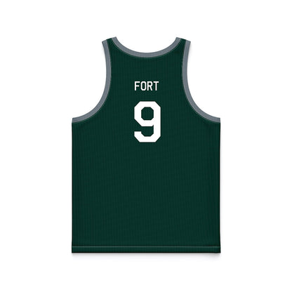 Michigan State - NCAA Men's Basketball : Lorenzo Fort - Hardwood Reissue Basketball Jersey-1