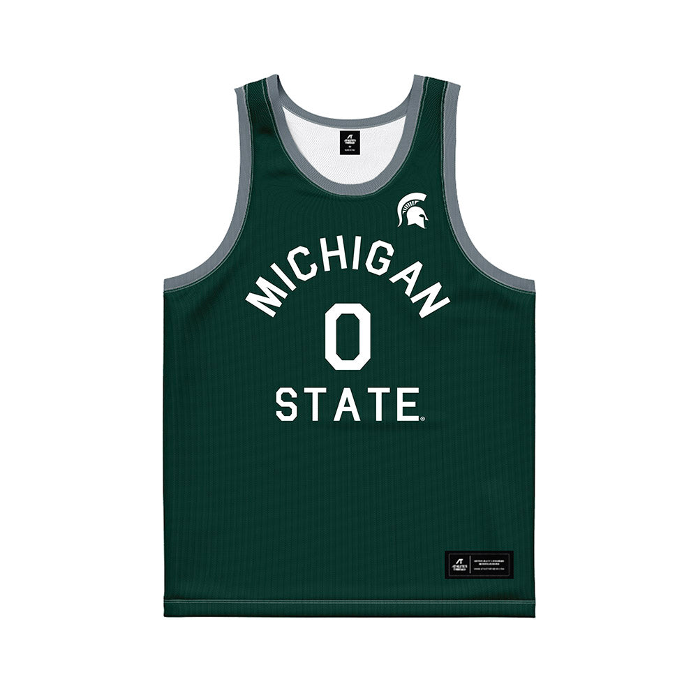 Michigan State - NCAA Men's Basketball : Julius Avent - Hardwood Reissue Basketball Jersey-0
