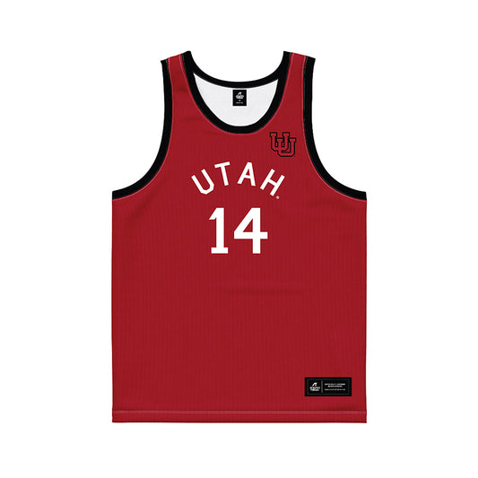 Utah - NCAA Women's Basketball : Kamryn Mafua - Hardwood Reissue Basketball Jersey-0