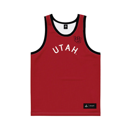 Utah - NCAA Men's Basketball : Lukas McCanna - Hardwood Reissue Basketball Jersey-0