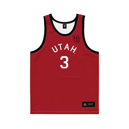 Utah - NCAA Men's Basketball : Don McHenry - Hardwood Reissue Basketball Jersey-0