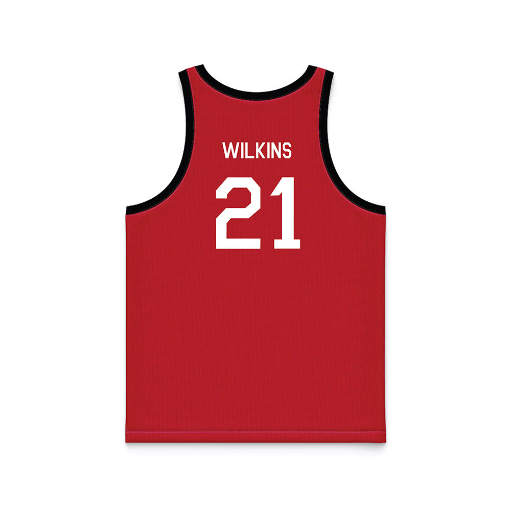 Georgia - NCAA Men's Basketball : Jake Wilkins - Hardwood Reissue Basketball Jersey-1