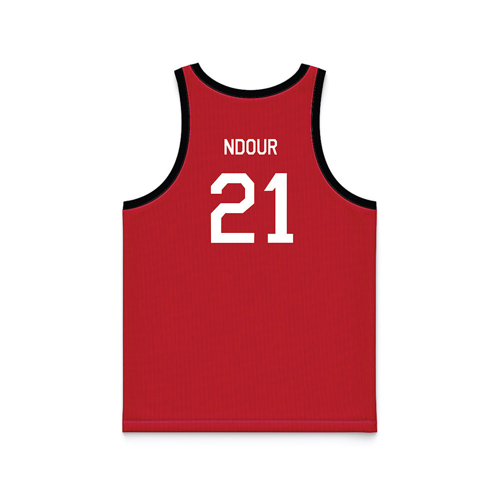 Georgia - NCAA Women's Basketball : Aicha Ndour - Hardwood Reissue Basketball Jersey-1