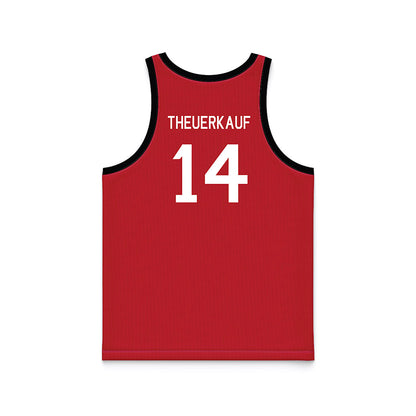 Georgia - NCAA Women's Basketball : Rylie Theuerkauf - Hardwood Reissue Basketball Jersey-1