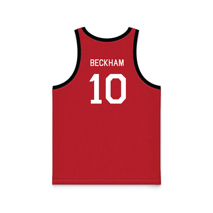 Georgia - NCAA Women's Basketball : Aubrey Beckham - Hardwood Reissue Basketball Jersey-1