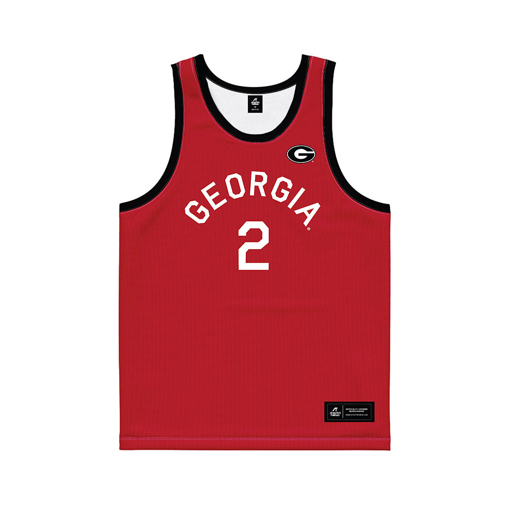 Georgia - NCAA Women's Basketball : Harmonie Ware - Hardwood Reissue Basketball Jersey-0
