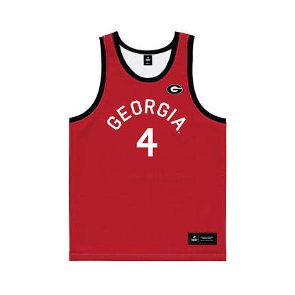 Georgia - NCAA Men's Basketball : Marcus Millender - Hardwood Reissue Basketball Jersey-0