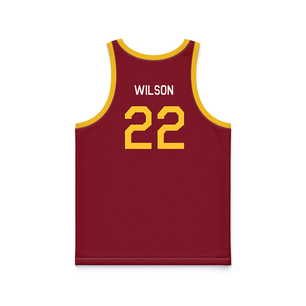 Iowa State - NCAA Women's Basketball : Reagan Wilson - Hardwood Reissue Basketball Jersey-1