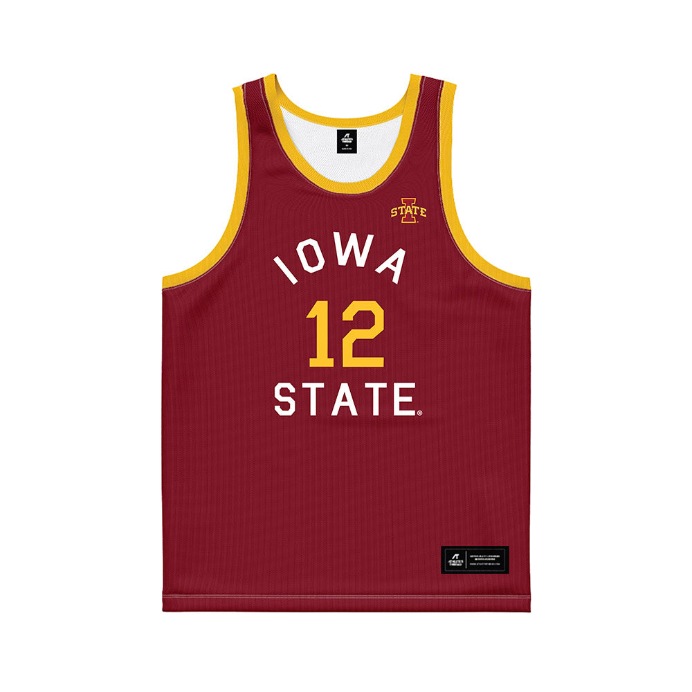 Iowa State - NCAA Women's Basketball : Kenzie Hare - Hardwood Reissue Basketball Jersey-0