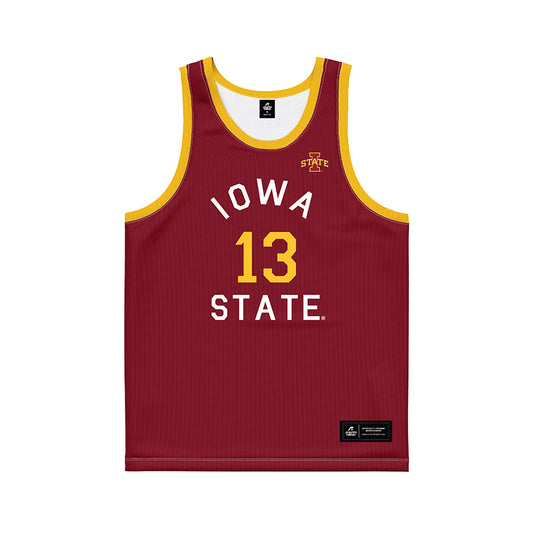 Iowa State - NCAA Men's Basketball : Cade Kelderman - Hardwood Reissue Basketball Jersey-0