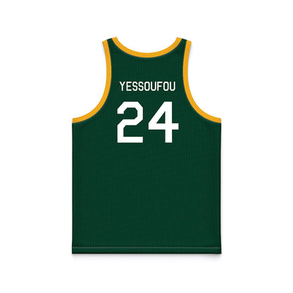 Baylor - NCAA Men's Basketball : Tounde Yessoufou - Green Hardwood Basketball Jersey-1