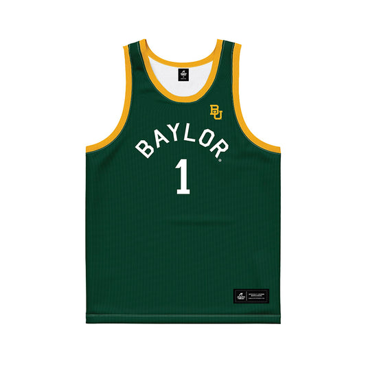 Baylor - NCAA Women's Basketball : Ines Goryanova - Green Hardwood Basketball Jersey-0