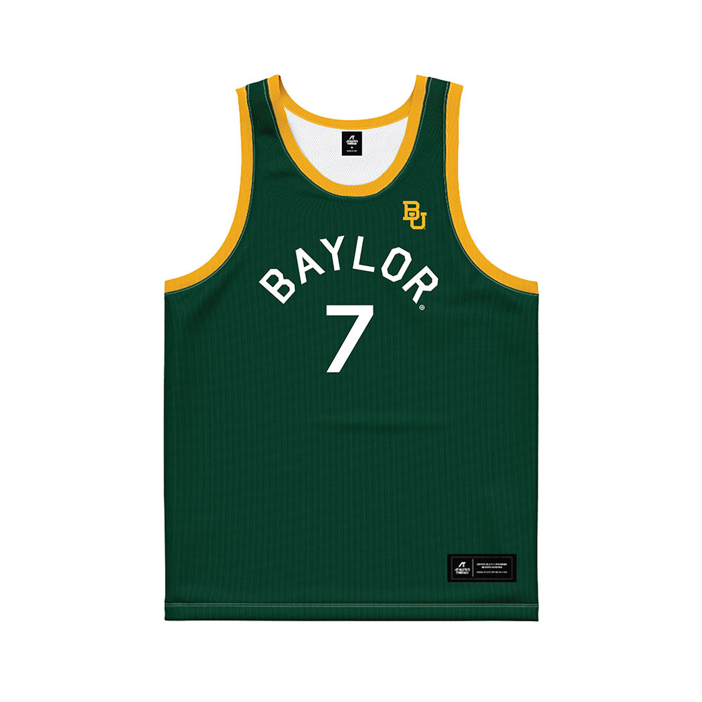 Baylor - NCAA Men's Basketball : Andre Iguodala II - Green Hardwood Basketball Jersey-0