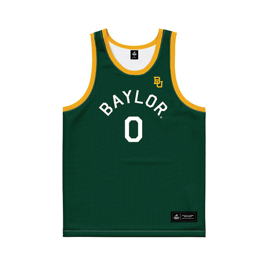Baylor - NCAA Women's Basketball : Taliah Scott - Green Hardwood Basketball Jersey-0