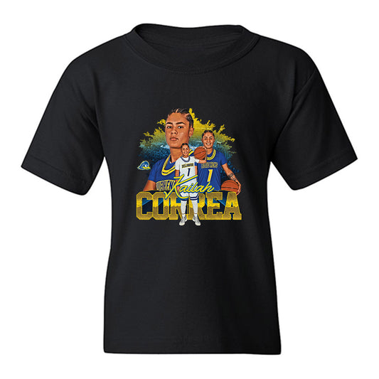 Delaware - NCAA Women's Basketball : Kailah Correa - Collage Youth T-Shirt-0