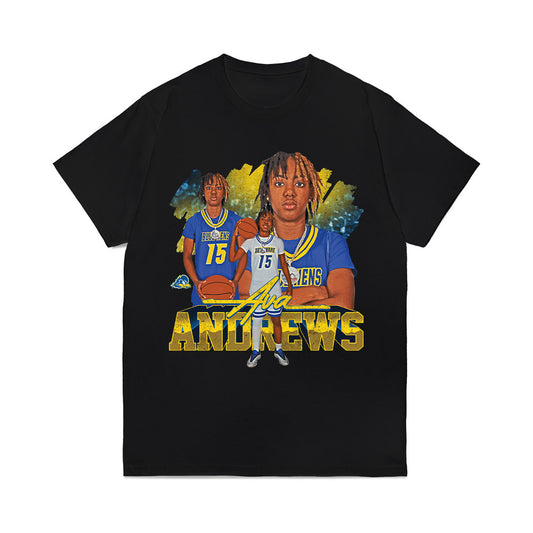 Delaware - NCAA Women's Basketball : Ava Andrews - Collage Comfort Colors T-Shirt-0