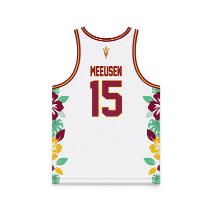 Arizona State - NCAA Men's Basketball : Noah Meeusen - Hawaiian Theme Basketball Jersey-1