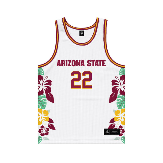 Arizona State - NCAA Men's Basketball : Quentin McCoy - Hawaiian Theme Basketball Jersey-0