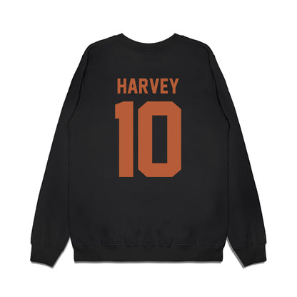 Texas - NCAA Women's Volleyball : Taylor Harvey - Vintage Shersey Premium Crewneck Sweatshirt-1