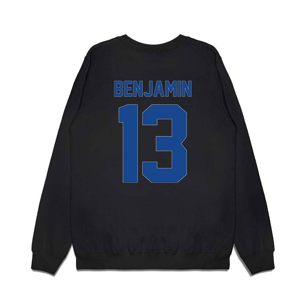 Kentucky - NCAA Women's Volleyball : Hannah Benjamin - Vintage Volleyball Premium Crewneck Sweatshirt-1