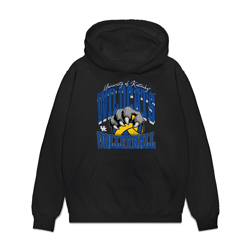 Kentucky - NCAA Women's Volleyball : Hannah Benjamin - Vintage Volleyball Premium Hooded Sweatshirt-0