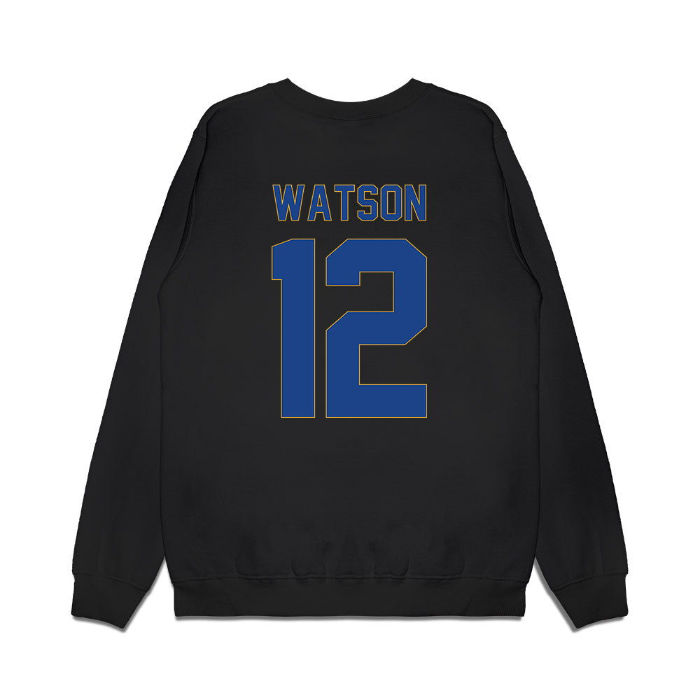 Pittsburgh - NCAA Women's Volleyball : Ayanna Watson - Vintage Volleyball Premium Crewneck Sweatshirt-1