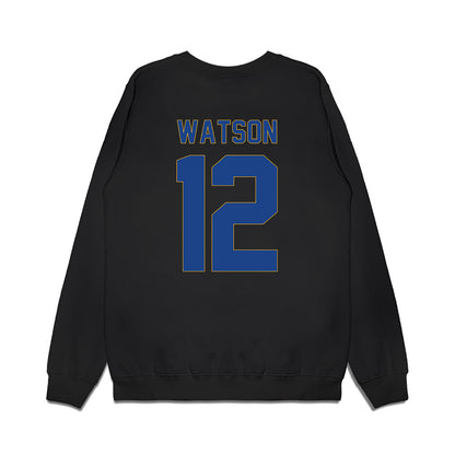 Pittsburgh - NCAA Women's Volleyball : Ayanna Watson - Vintage Volleyball Premium Crewneck Sweatshirt-1