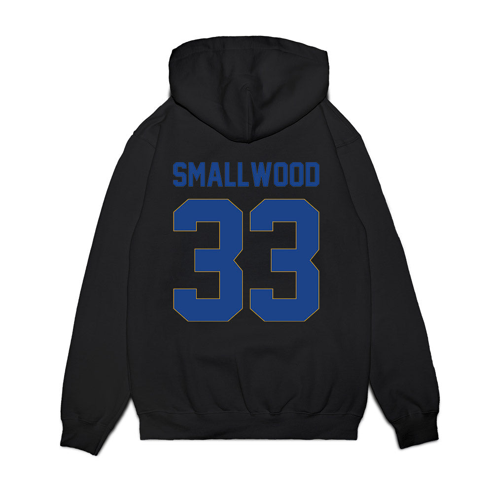 Pittsburgh - NCAA Women's Volleyball : Jessica Smallwood - Vintage Volleyball Premium Hooded Sweatshirt-1