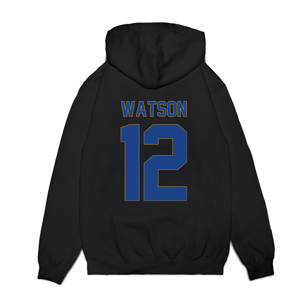 Pittsburgh - NCAA Women's Volleyball : Ayanna Watson - Vintage Volleyball Premium Hooded Sweatshirt-1