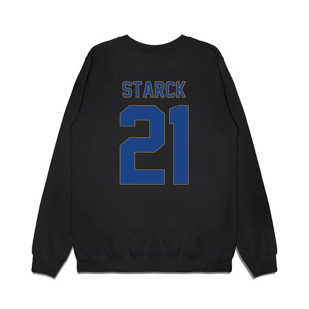 Pittsburgh - NCAA Women's Volleyball : Izzy Starck - Vintage Volleyball Premium Crewneck Sweatshirt-1