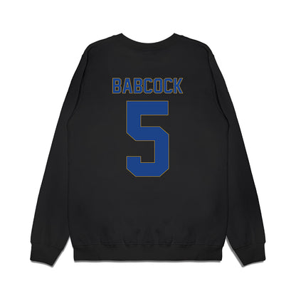 Pittsburgh - NCAA Women's Volleyball : Olivia Babcock - Vintage Volleyball Premium Crewneck Sweatshirt-1