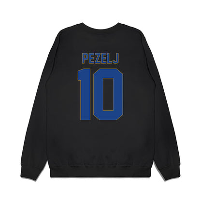 Pittsburgh - NCAA Women's Volleyball : Marina Pezelj - Vintage Volleyball Premium Crewneck Sweatshirt-1