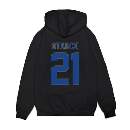 Pittsburgh - NCAA Women's Volleyball : Izzy Starck - Vintage Volleyball Premium Hooded Sweatshirt-1