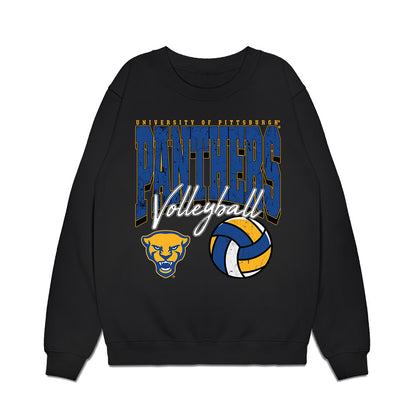 Pittsburgh - NCAA Women's Volleyball : Trinity Thompson - Vintage Volleyball Premium Crewneck Sweatshirt-0